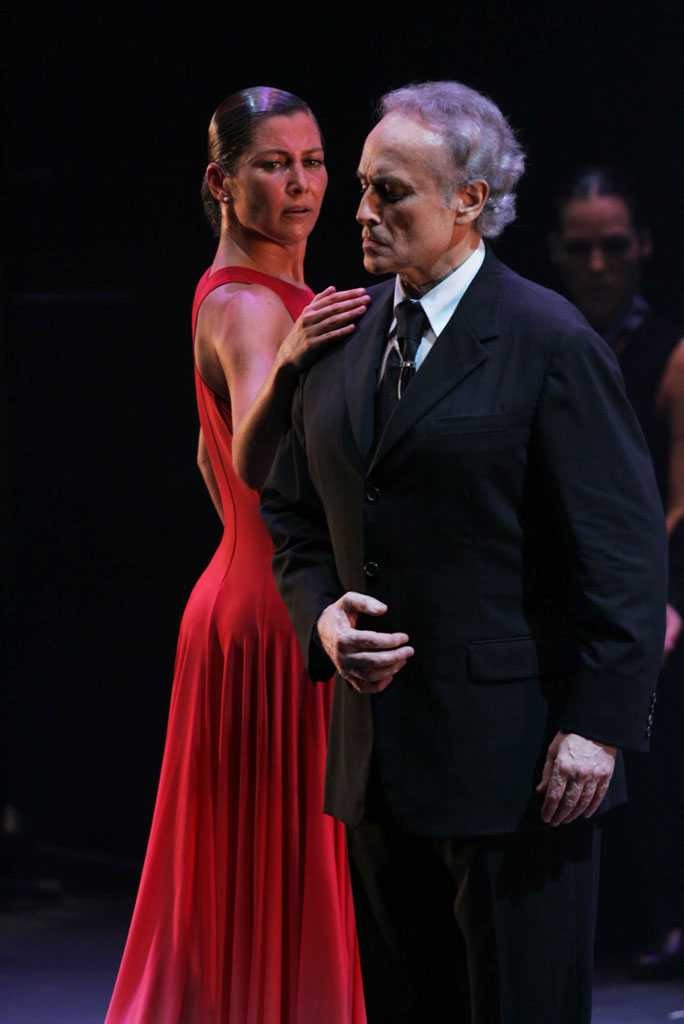 Josep Carreras and Sara Baras