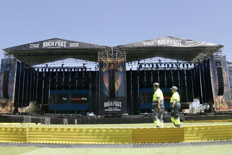 Rock Fest stages in final preparation