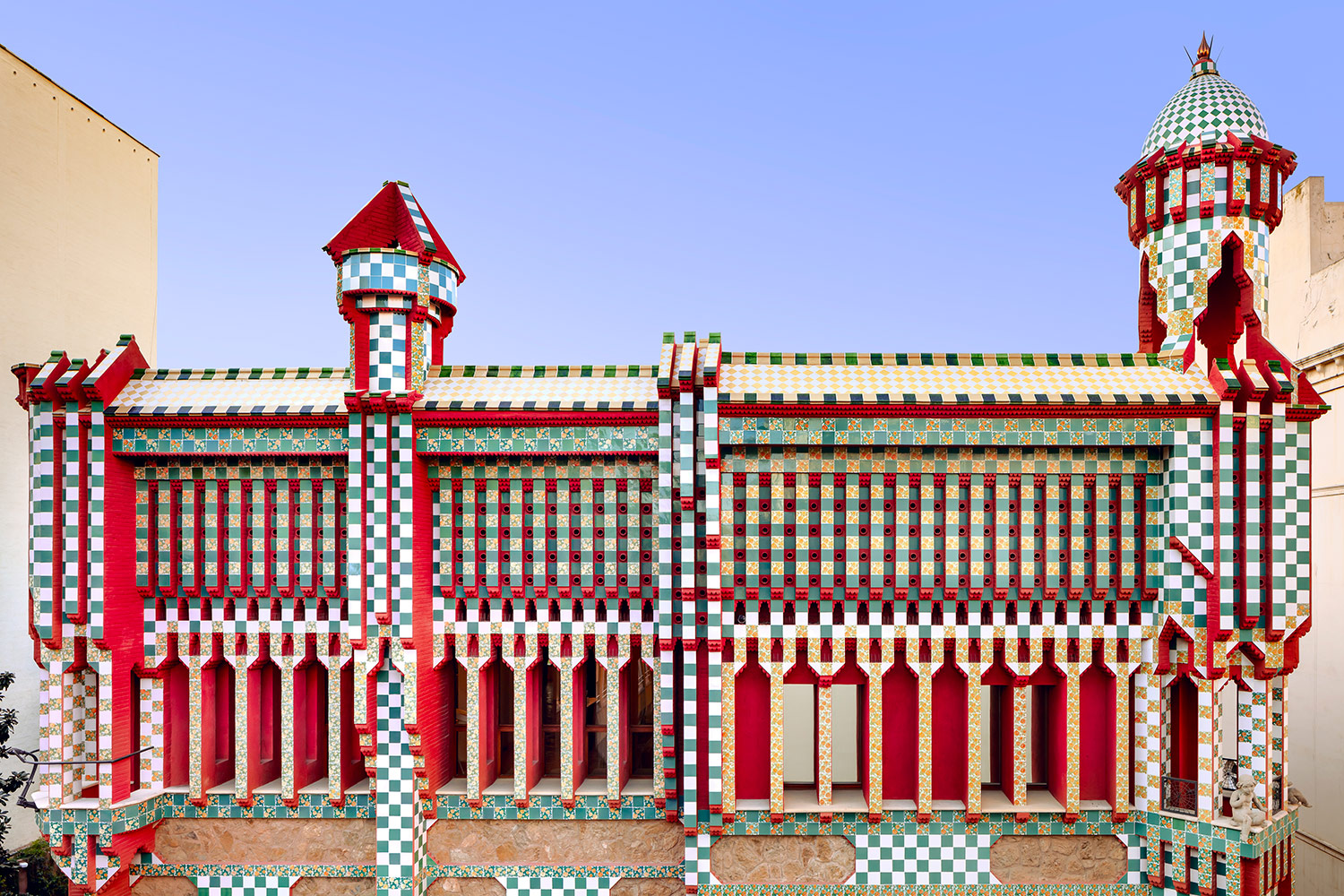Photo of Gaudí's Casa Vicens in Barcelona