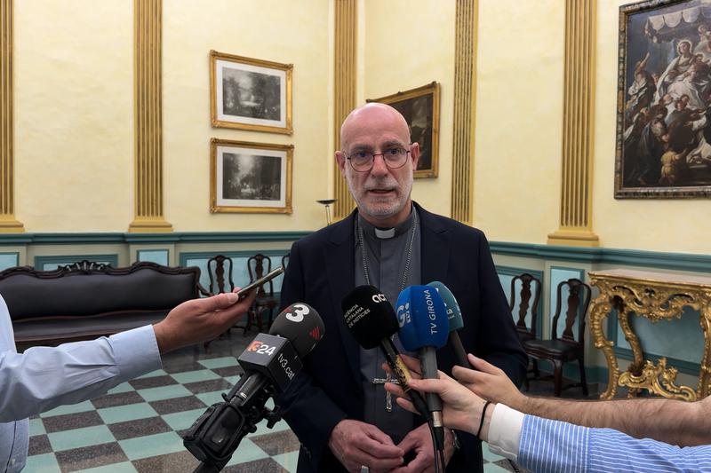 El bisbe de Girona creu que el papa Lleó XIV està "en perfecta sintonia" amb Francesc
