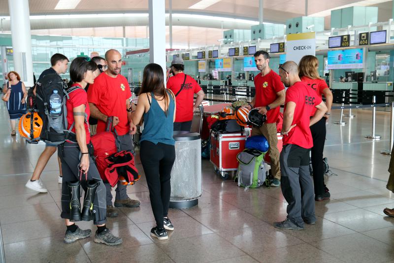 Search and rescue teams preparing to travel to Morocco