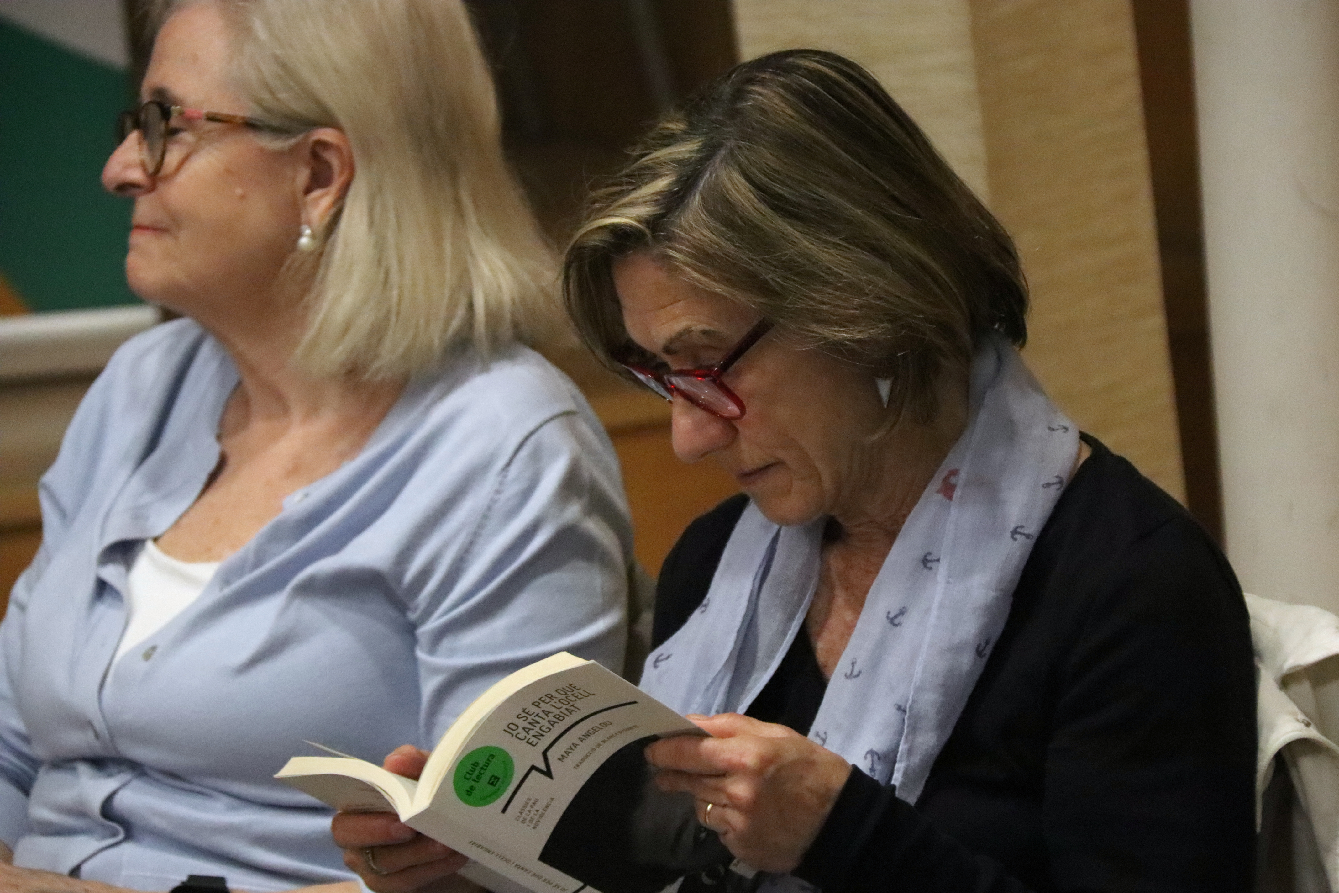 Reading club for ‘Books Banned in the USA’ at the Can Fabra Library