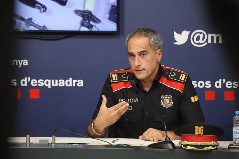 Mossos d'Esquadra Intendent David Sánchez