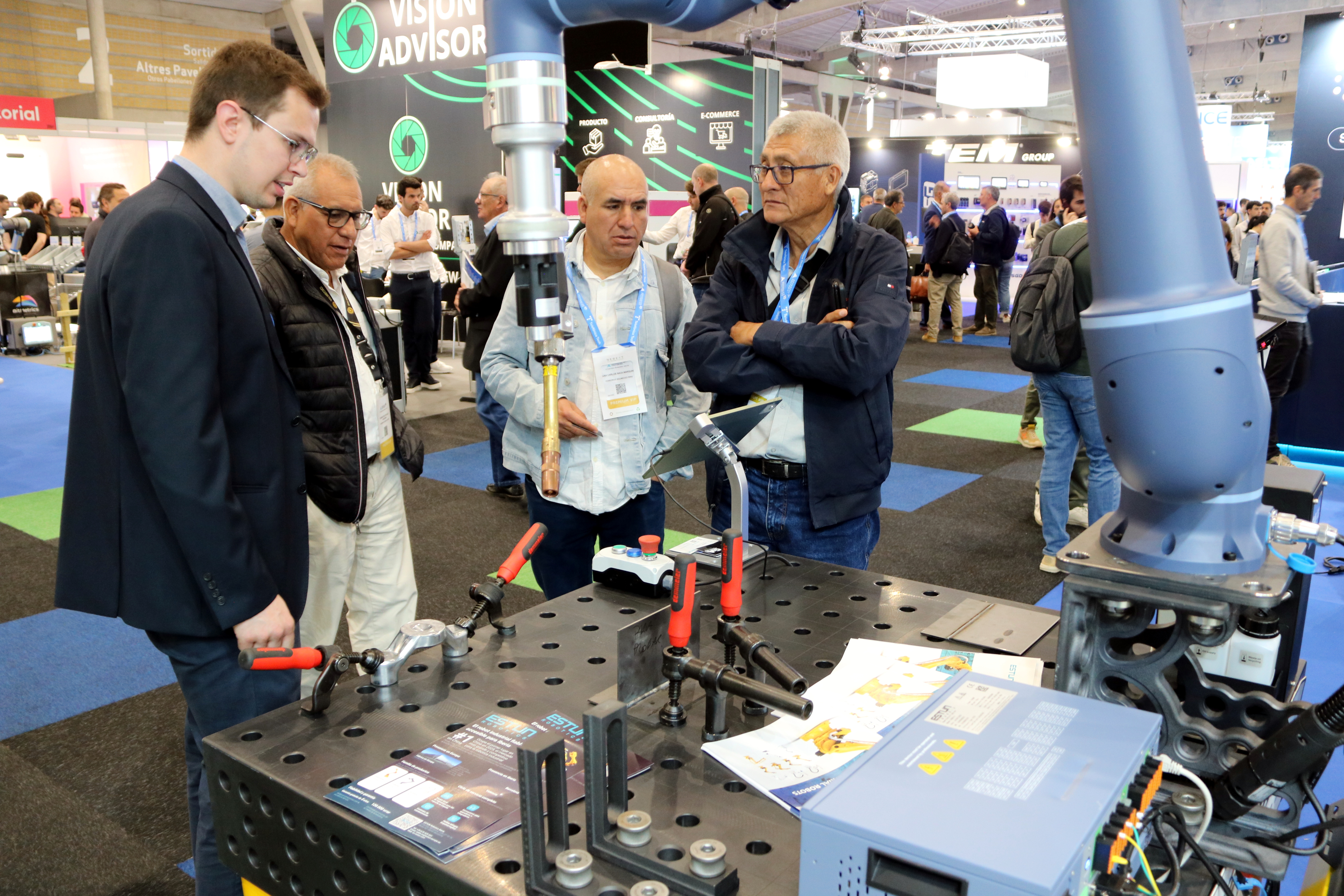 Visitors at the 10th edition of Advanced Factories
