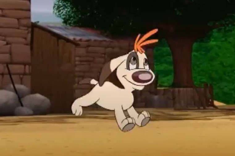 Screenshot of the TV show Rovelló, inspired by Josep Vallverdú's 1968 novel