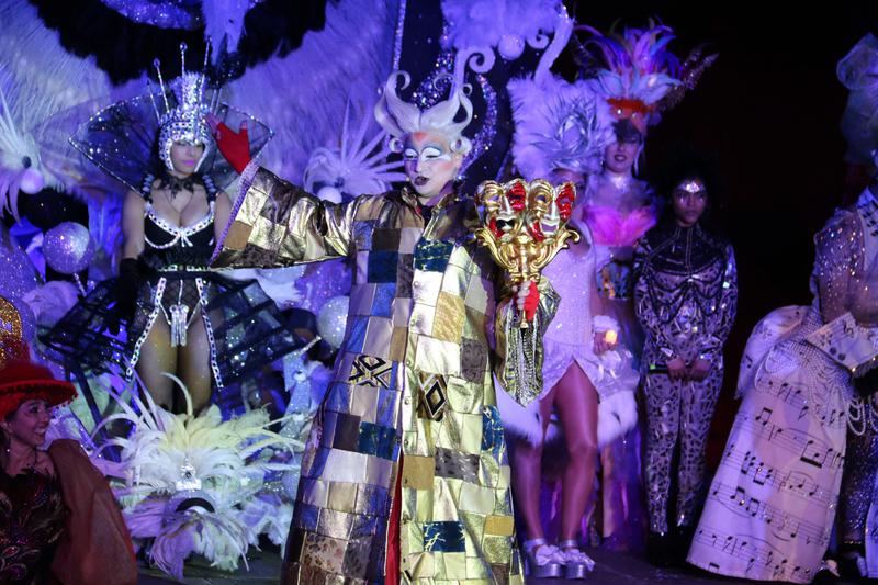 The King of Carnival reigns over Sitges