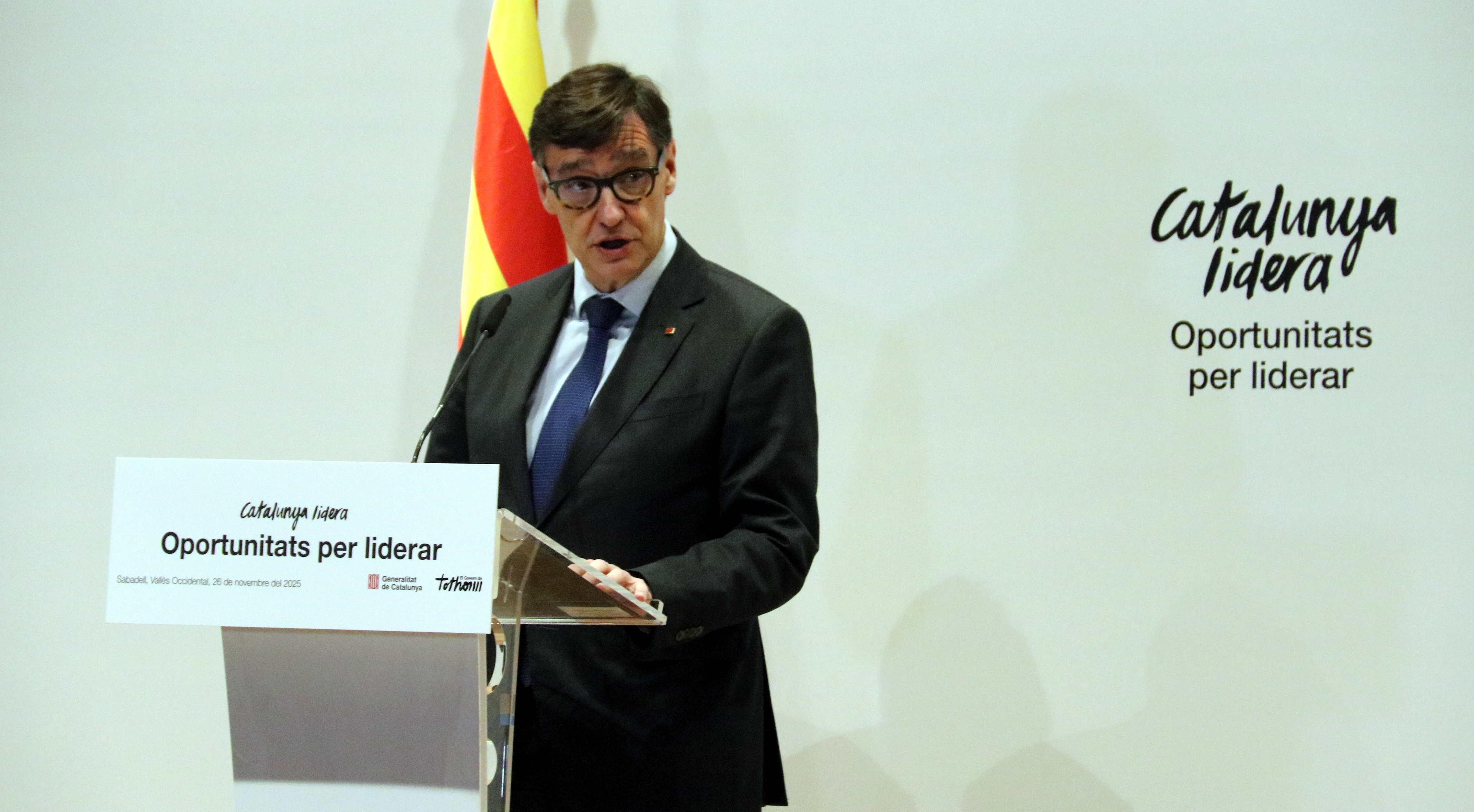 President Salvador Illa at Fira Sabadell