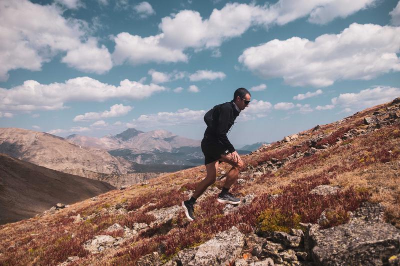 Kilian Jornet pictured during his States of Elevation project
