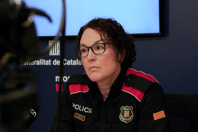 Sandra González of the Mossos d'Esquadra's Victim Assistance and Monitoring Unit