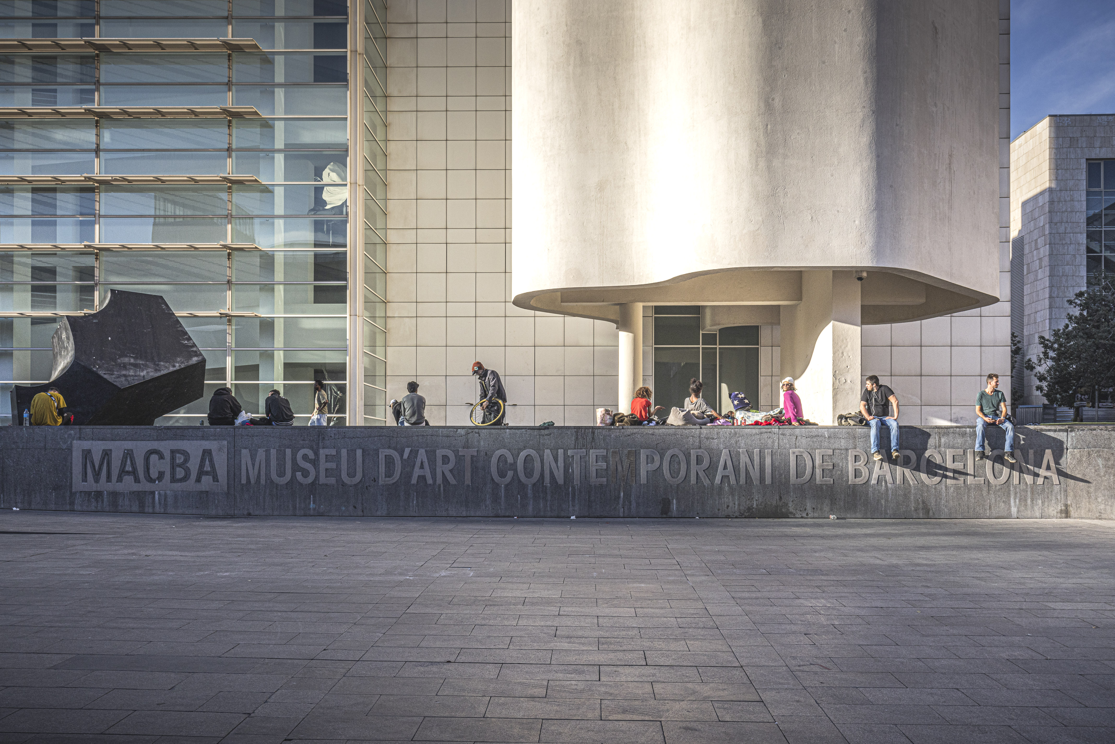 An image of the Museum of Contemporary Art of Barcelona (MACBA)