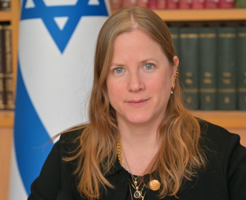 Israel’s acting ambassador to Spain, Dana Erlich.