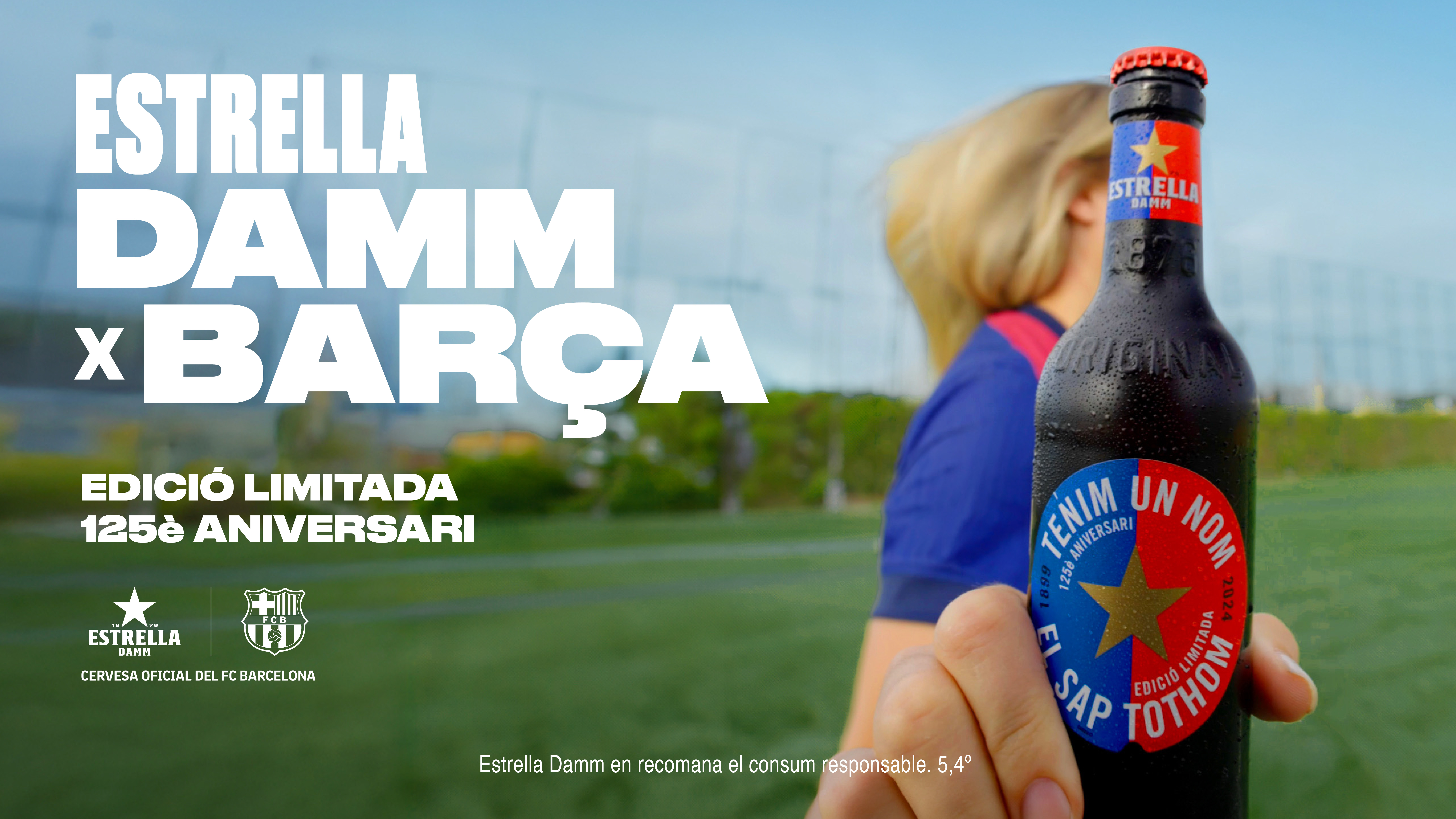 Catalan beer Estrella Damm releases limited FC Barcelona commemorating the 125th anniversary