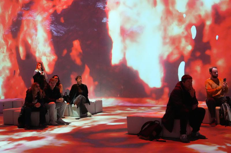 IDEAL's immersive experience 'The Last Days of Pompeii', at the Victoria Eugenia Palace