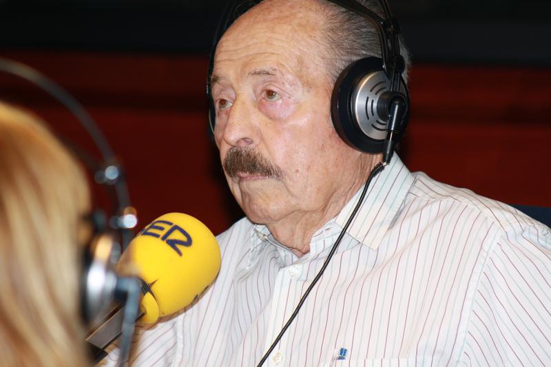 Enric Marco during an interview with Spanish SER radio station in 2014