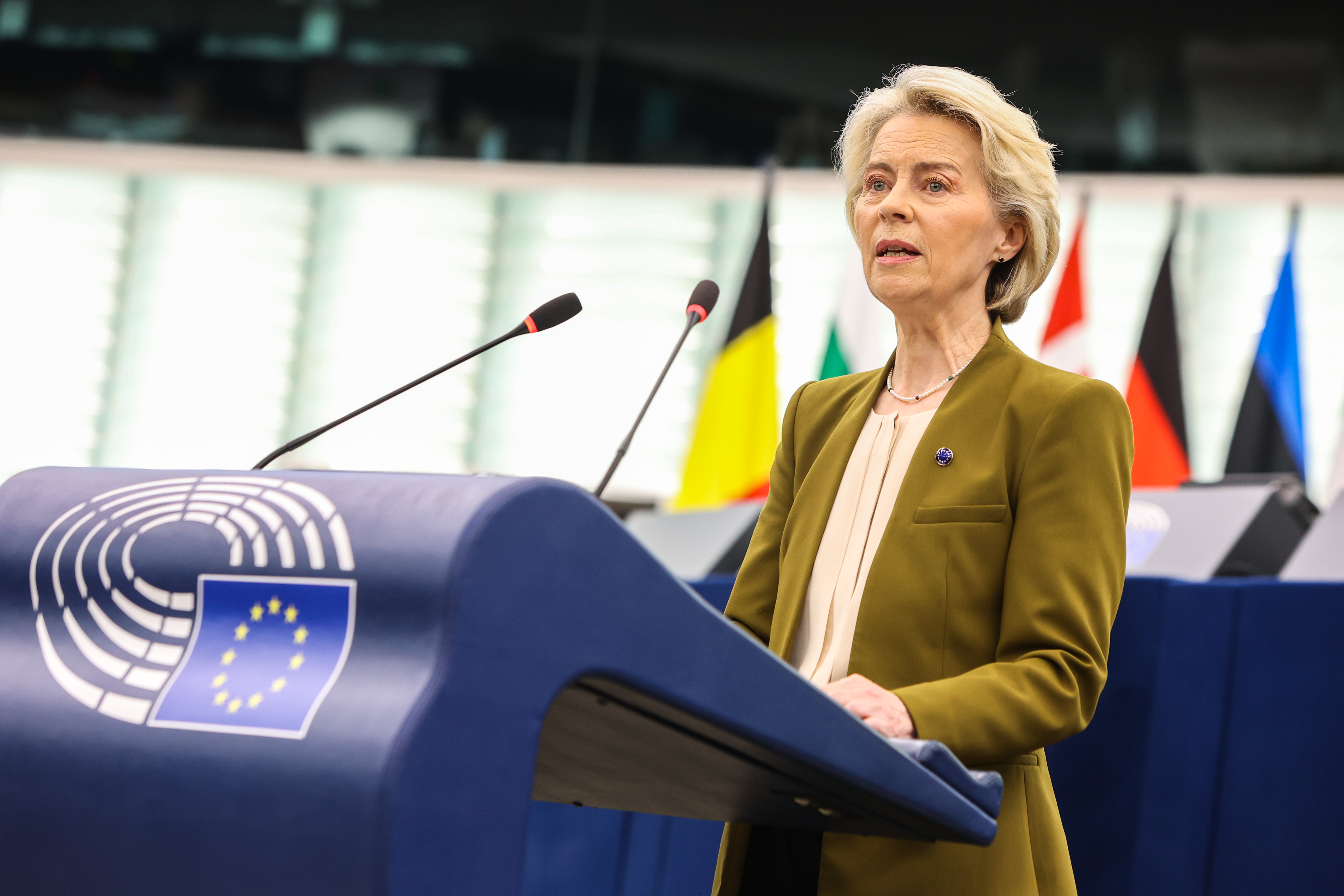 European Commission president Ursula von der Leyen