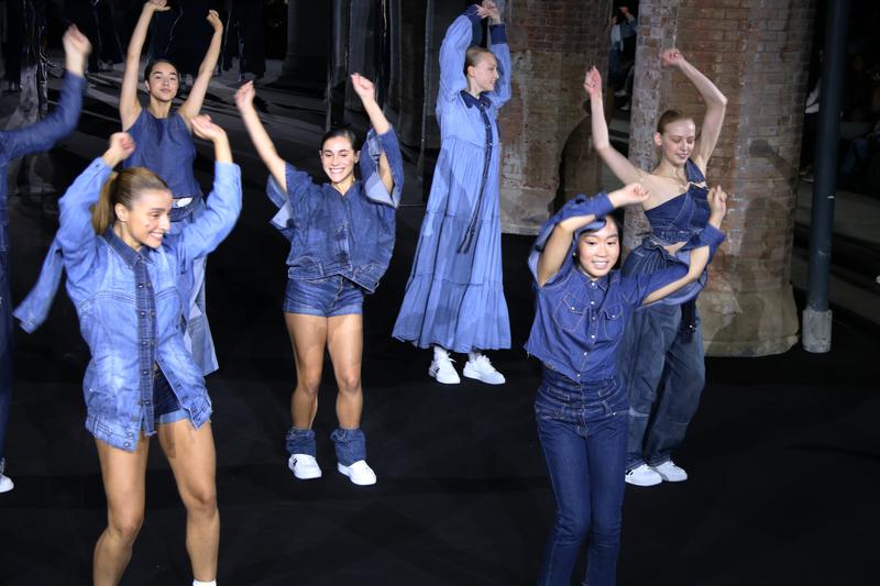 The show 080 Reborn with second-hand denim kicked off 080 Barcelona Fashion's 32nd edition