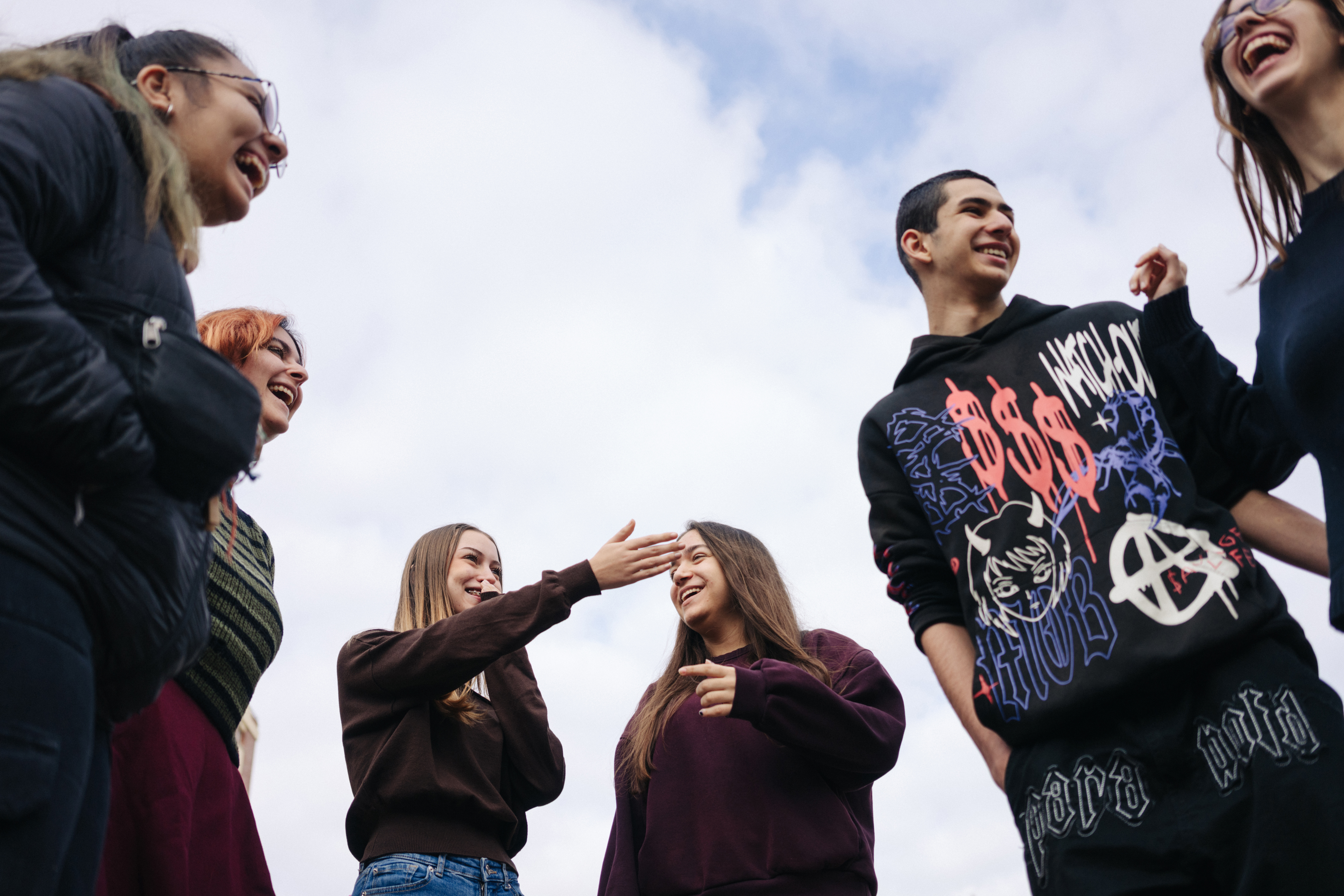 Ainara, Anna, Júlia, Berta, Àxel and Carla