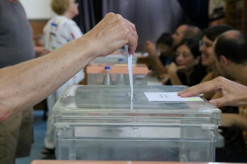 Voter in Spain's last general election on July 23, 2023