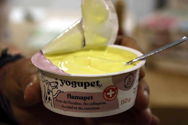 Yogupet, a yogurt specially desinged for cats and dogs