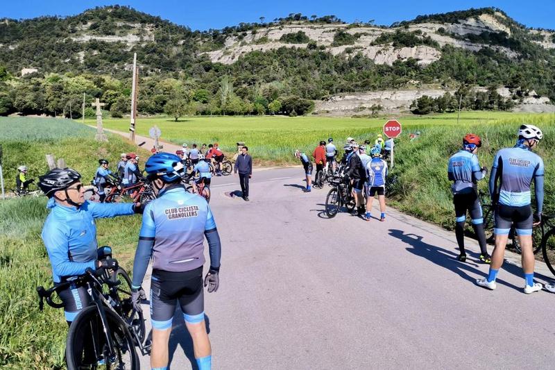 A trip organized by the Granollers Cycling Club.