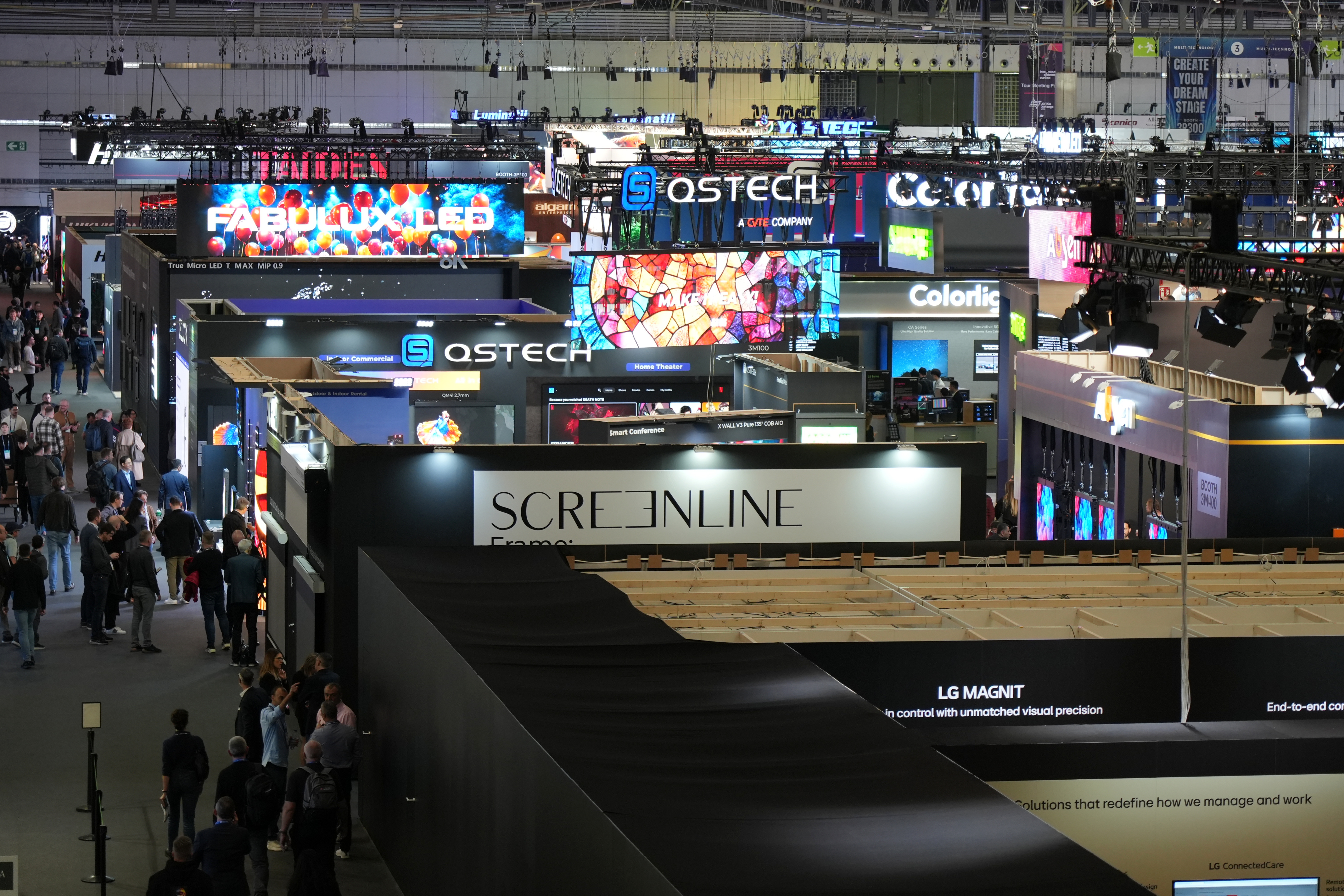 View from above of ISE