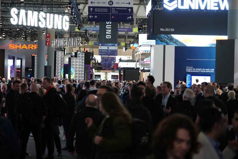 Visitors at the 2026 ISE edition in Barcelona