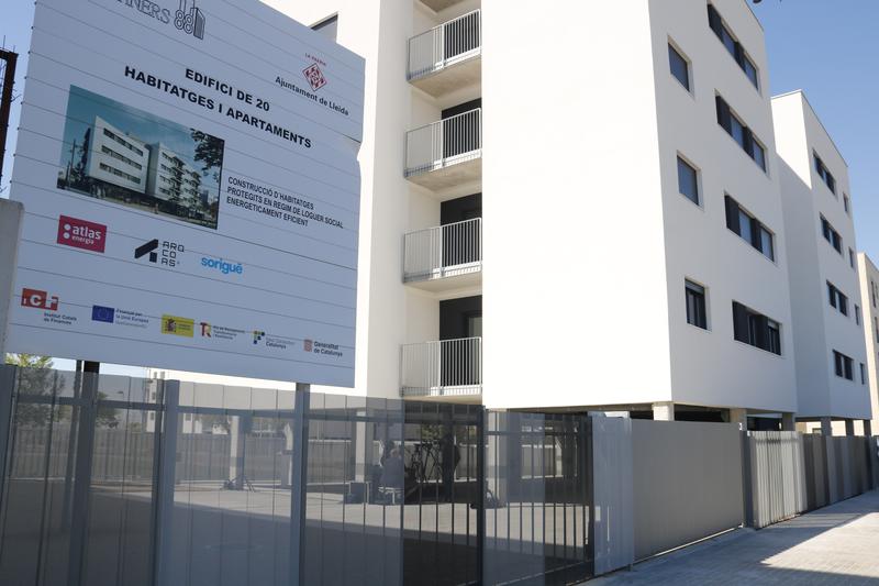 New affordable housing development in Lleida