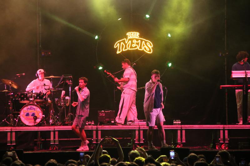 The Tyets performing at Festival Acústica in Figueres