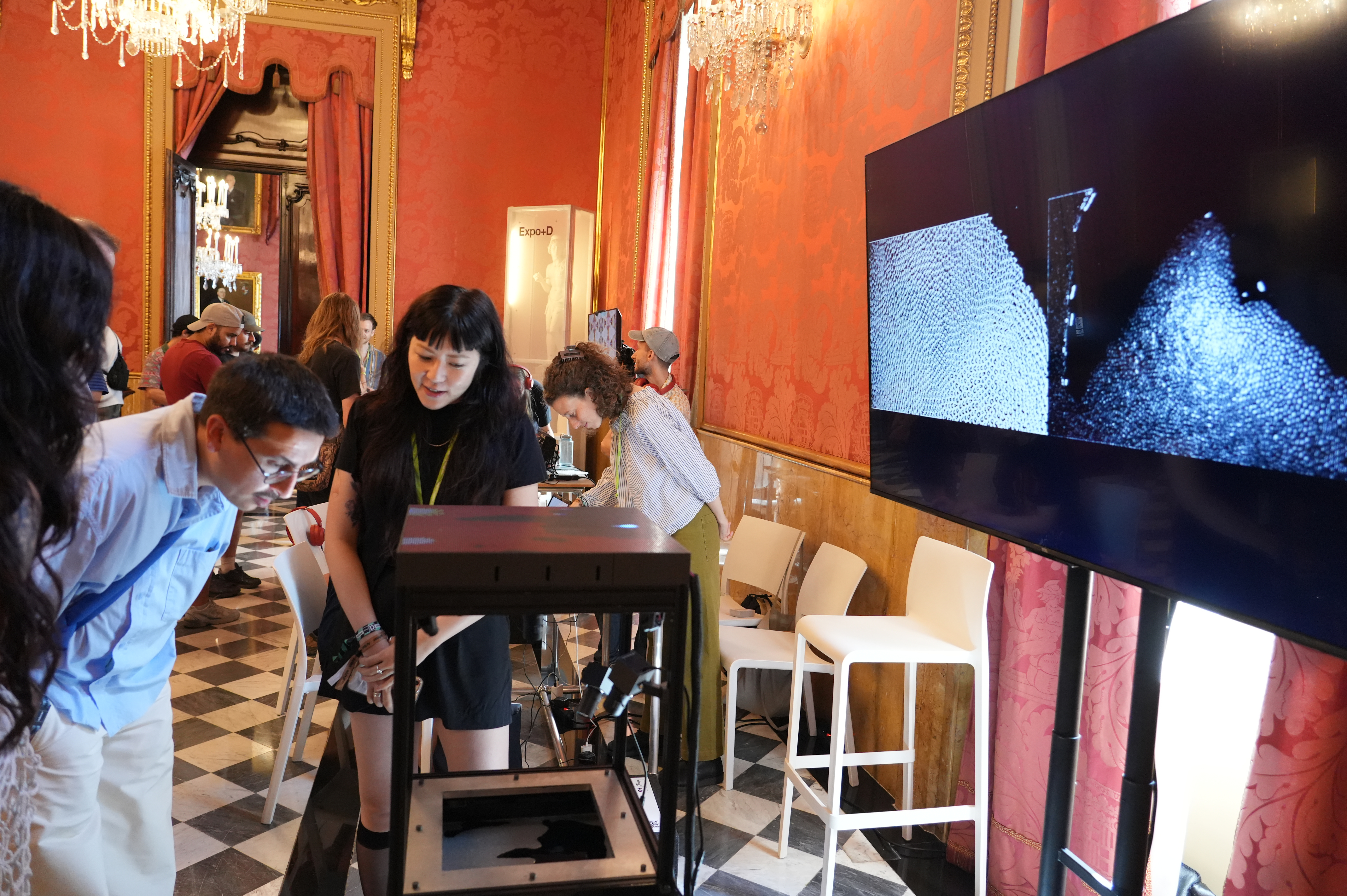 'Hidden orders_Microstructural', from Shio, at Sónar+D