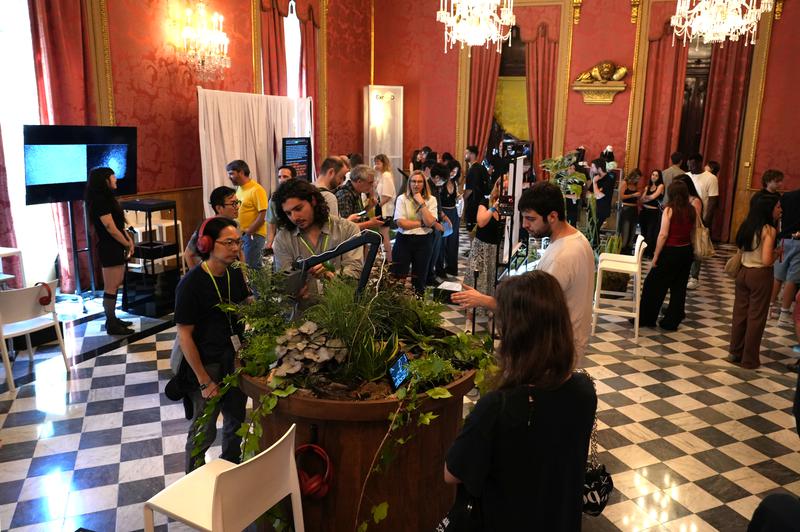 Sónar+D at the Llotja de Mar in Barcelona