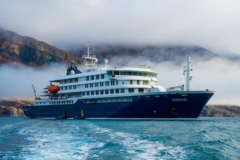 The cruise ship MV Hondius, where several cases of hantavirus have been detected