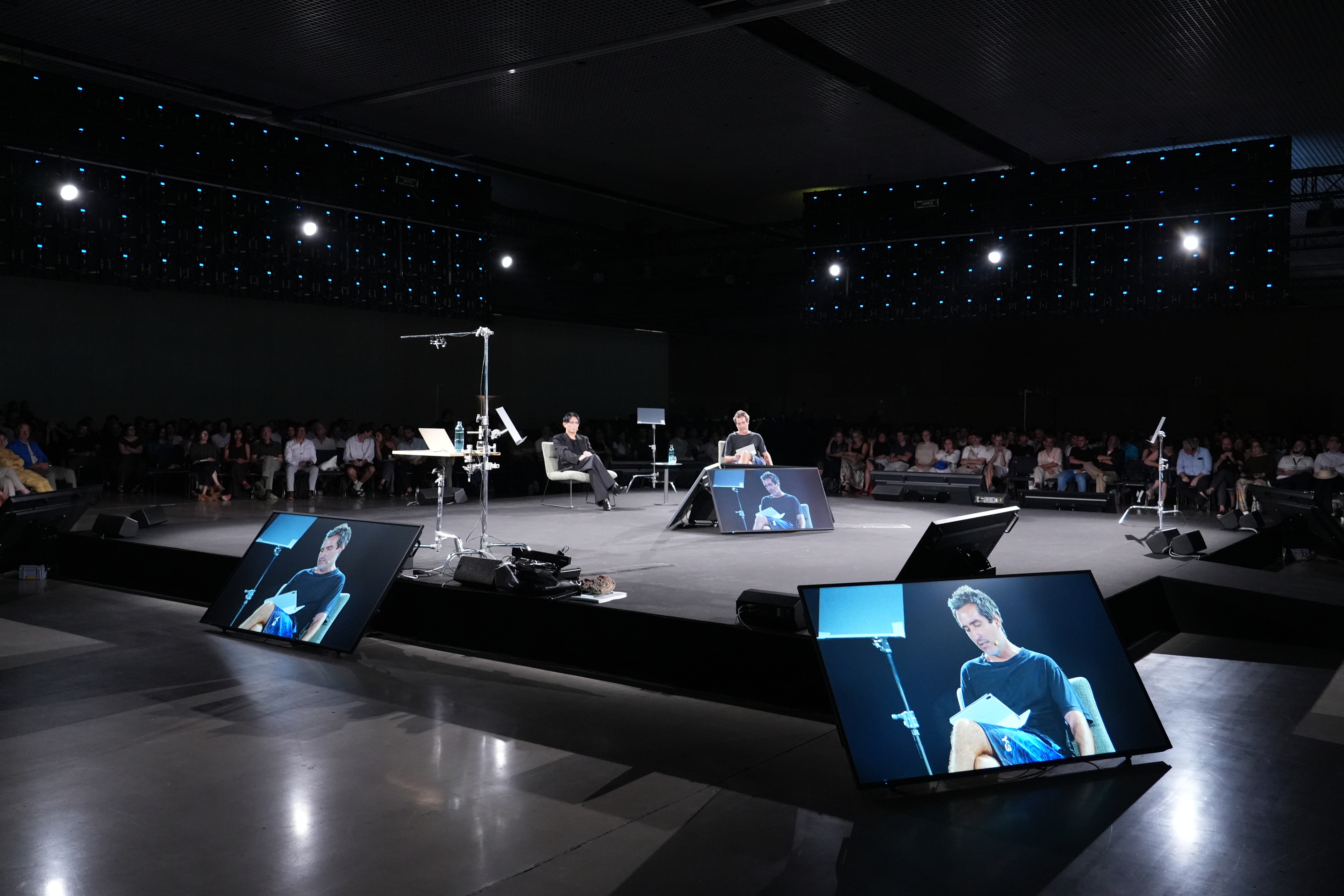 A talk at the World Congress of Architects at the Convention Centre