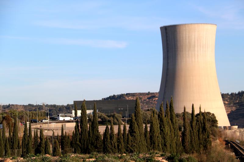 Cooling tower at the Ascó nuclear power plant