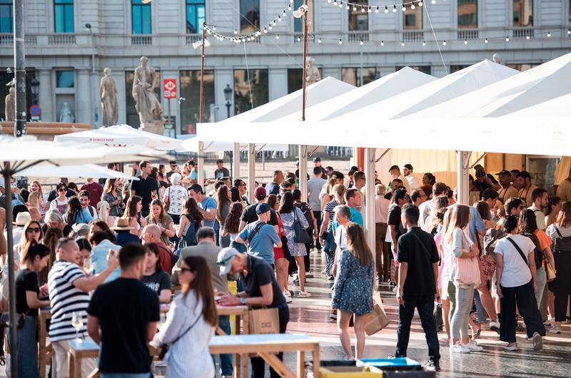 Tast a la Rambla at Plaça de Catalunya in Barcelona
