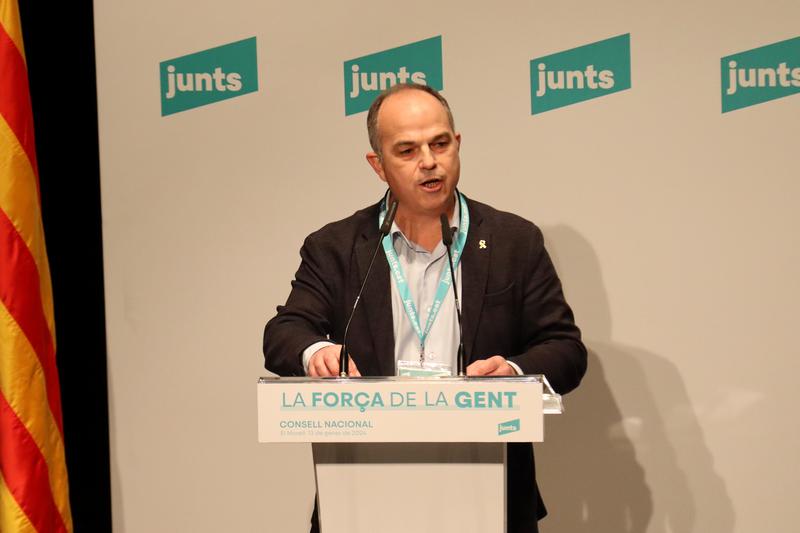 Jordi Turull, the secretary general of Junts per Catalunya
