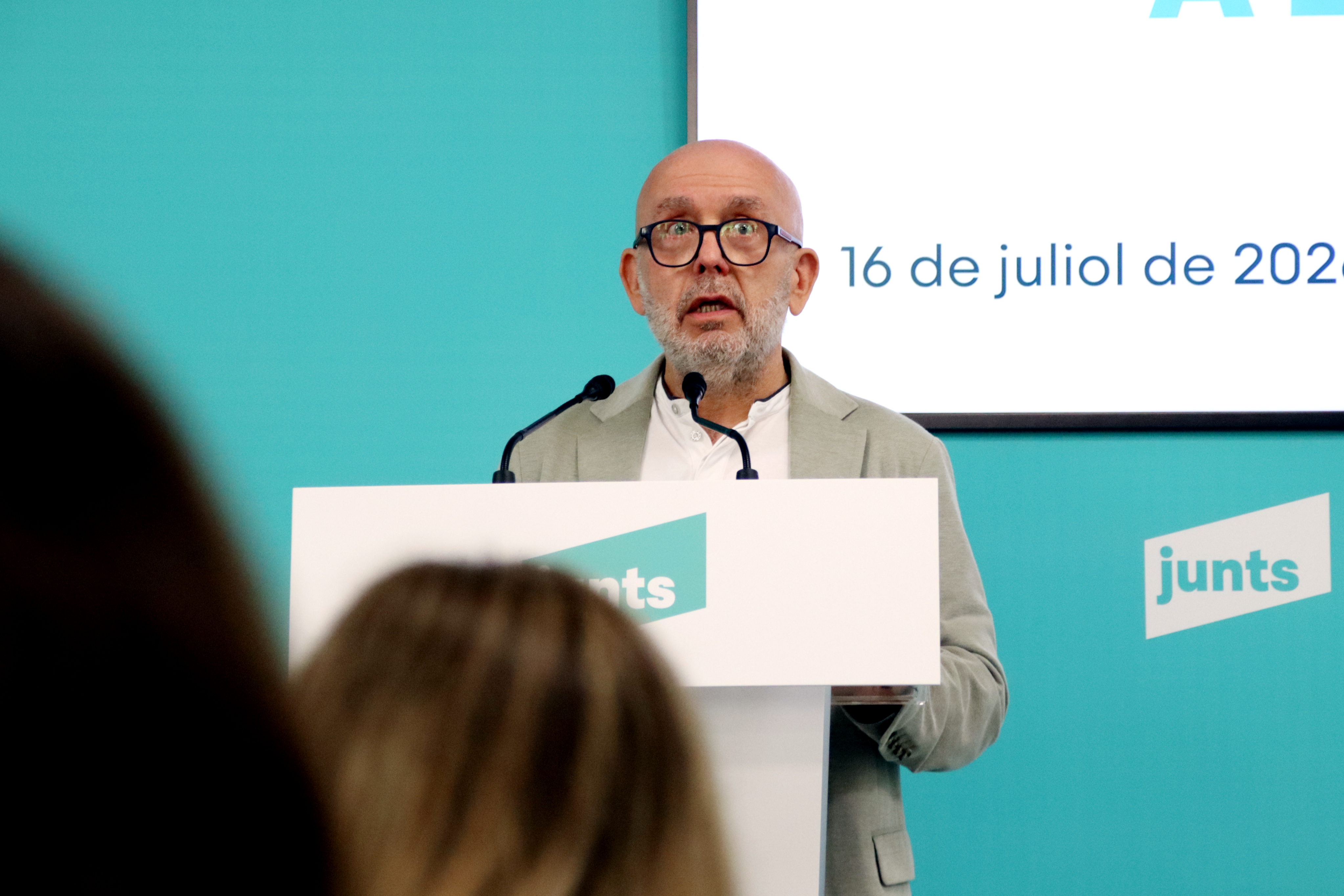 Archive image of lawyer Gonzalo Boye at a press conference