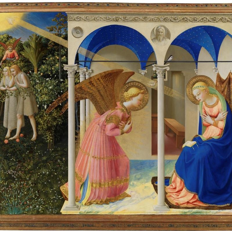 "The Annunciation" by Fra Angelico
