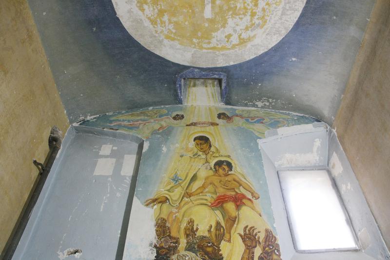 Murals by Helios Gómez uncovered in the former La Model prison