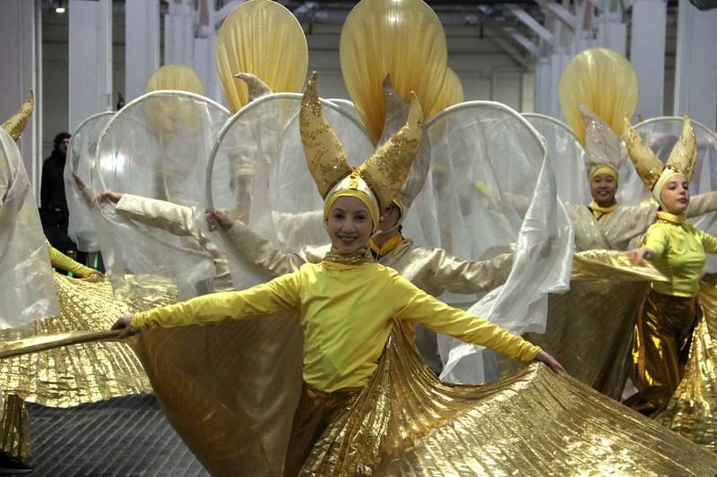 Rehearsals for the 2023 Three Kings parade in Barcelona