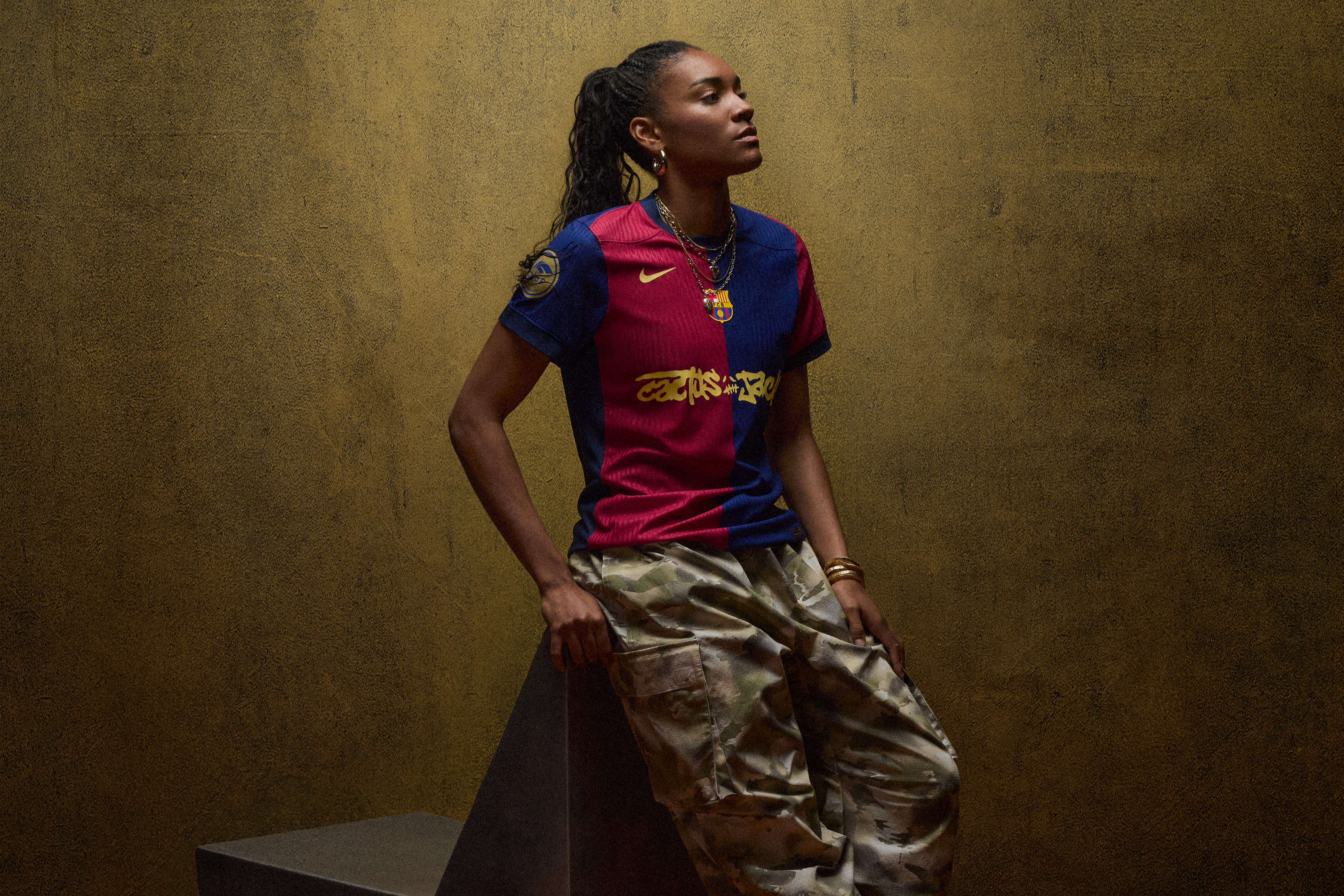 FC Barcelona player Salma Paralluelo