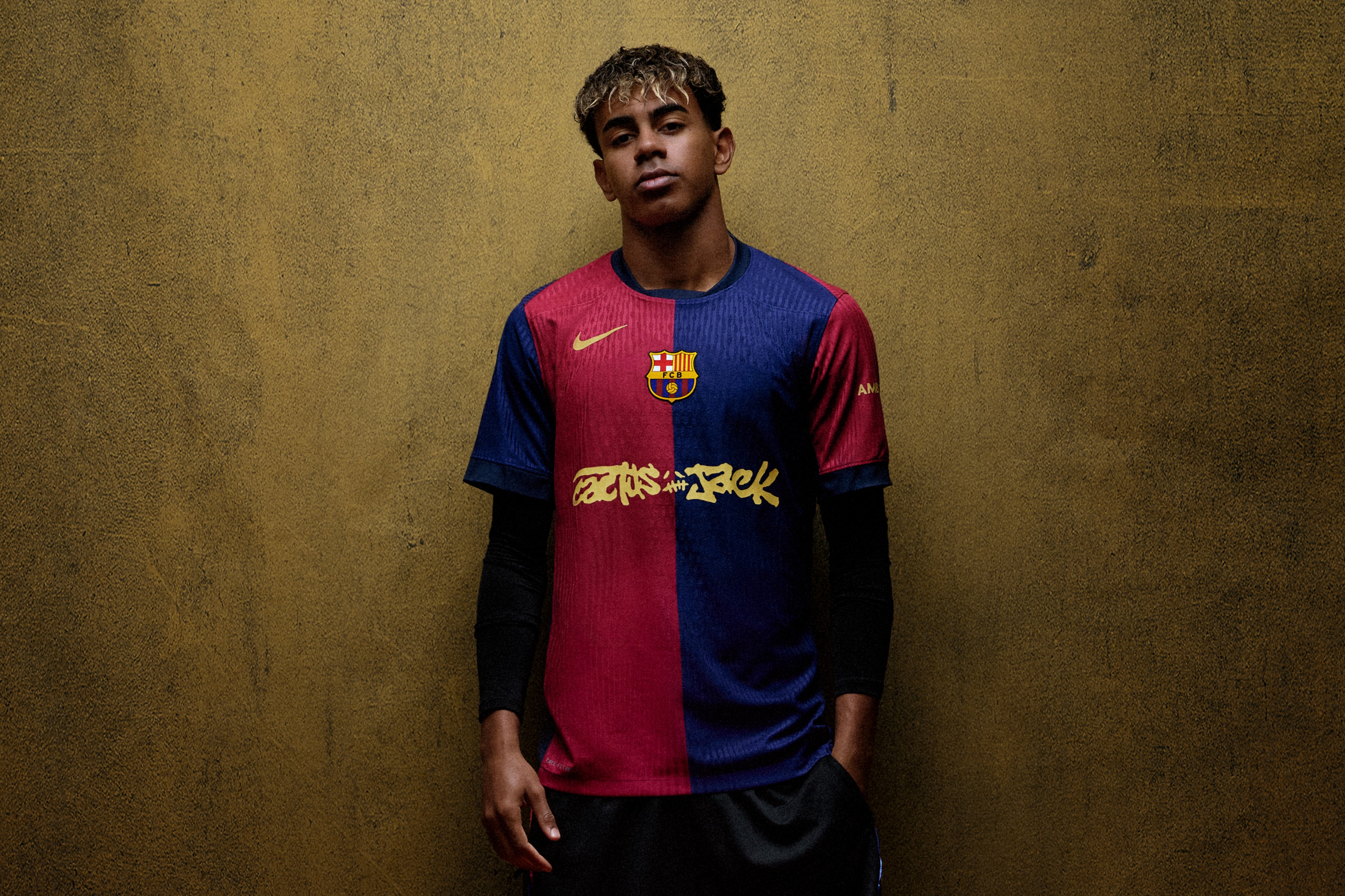 FC Barcelona player Lamine Yamal