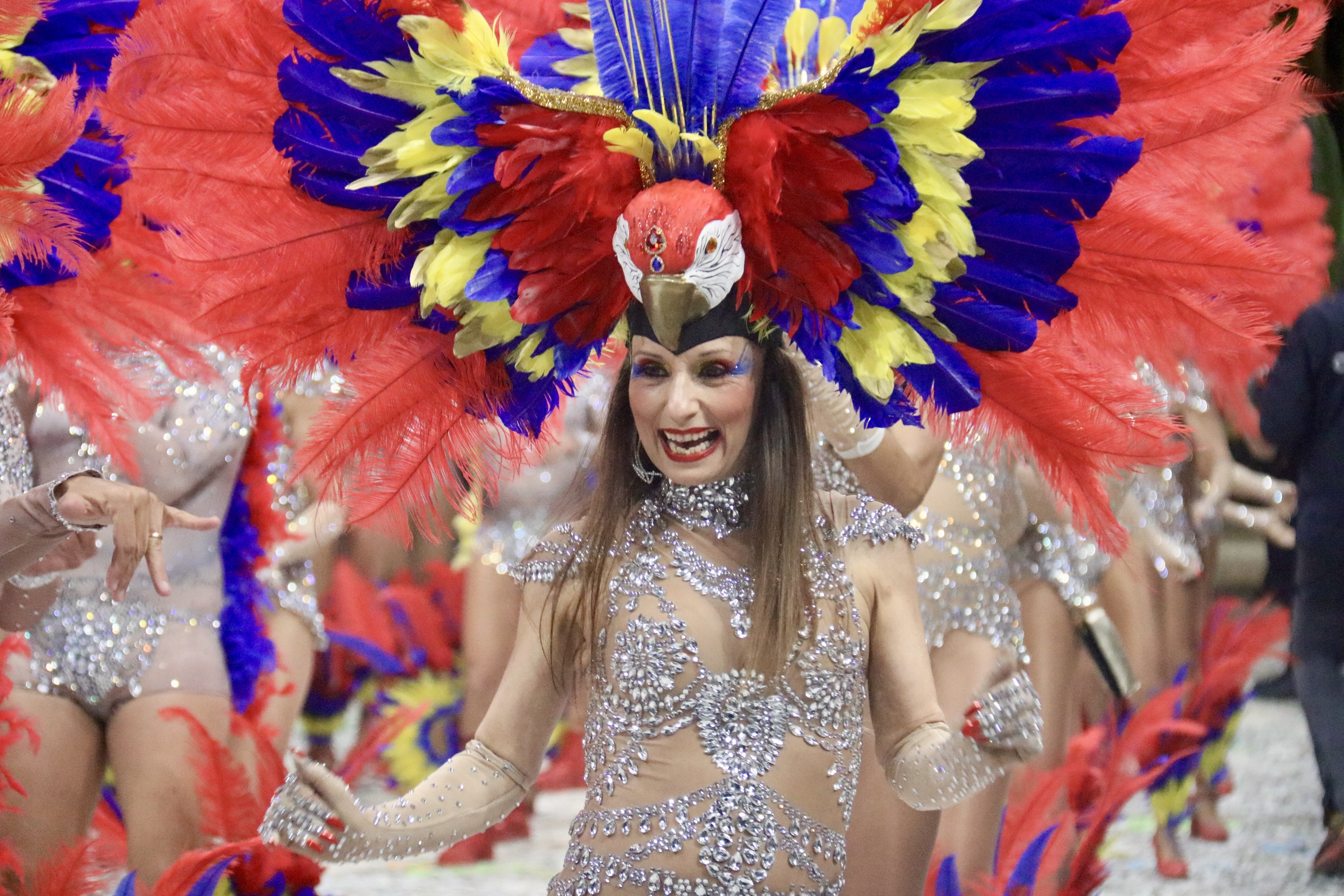 A participant in Sitges’ Extermination Parade